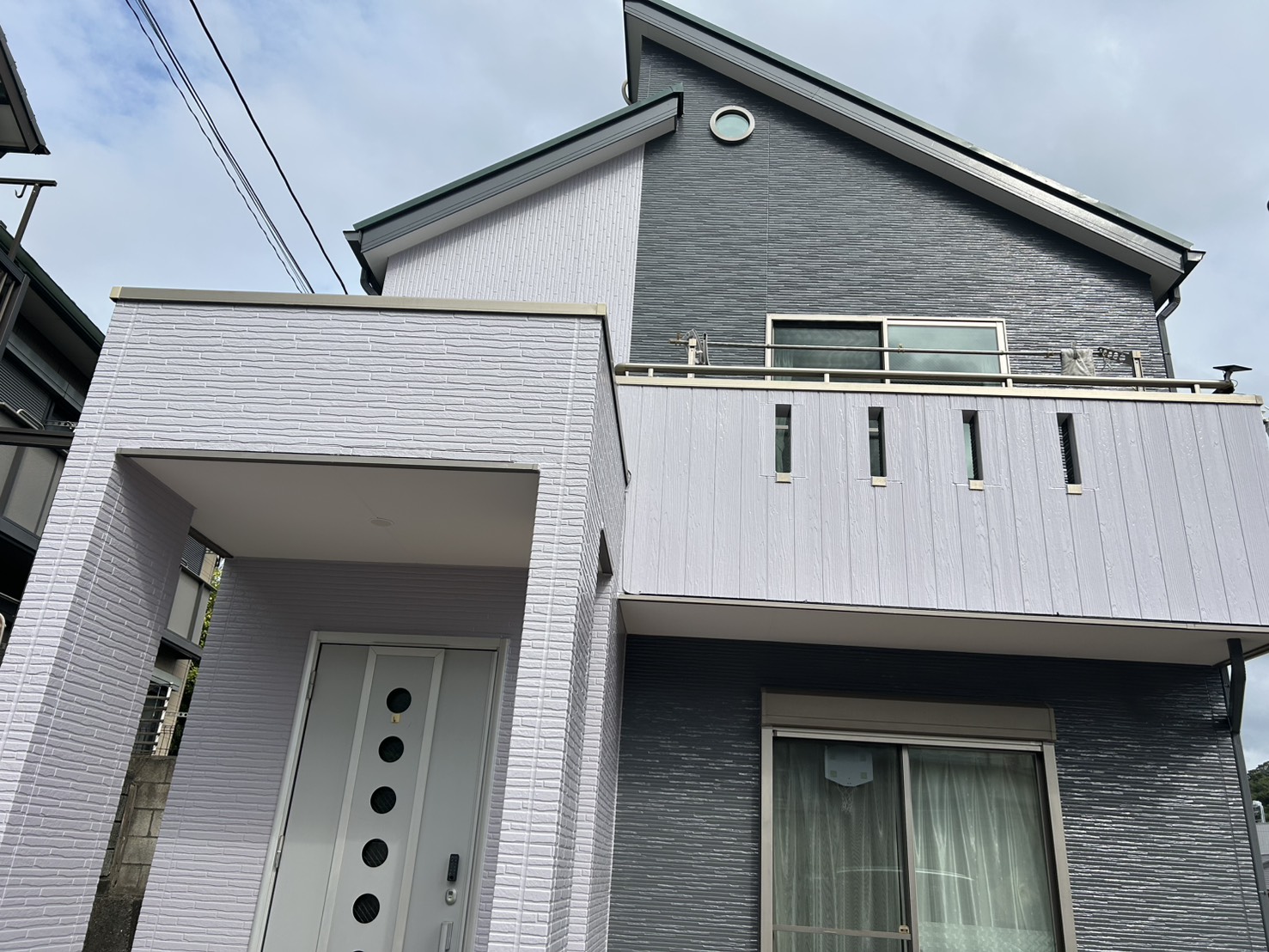 横須賀市S様邸の外壁塗装施工事例 ビフォーアフター写真